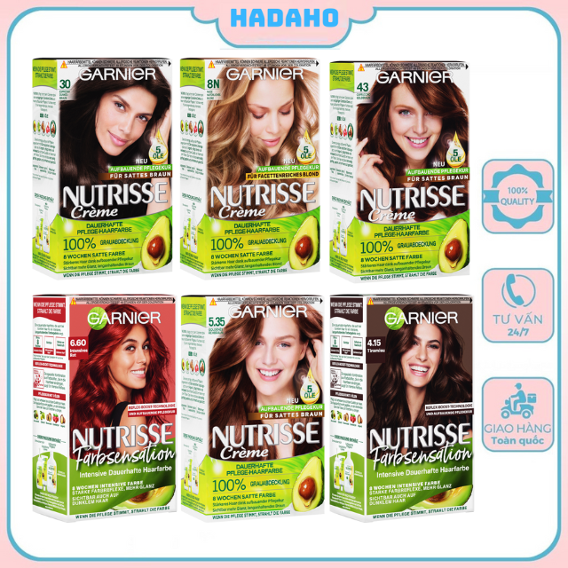 Với công nghệ độc quyền từ Nutrisse, tóc của bạn sẽ trở nên chắc khỏe và mềm mượt hơn bao giờ hết. Thử lòng bàn tay với Garnier Nutrisse ngay hôm nay.