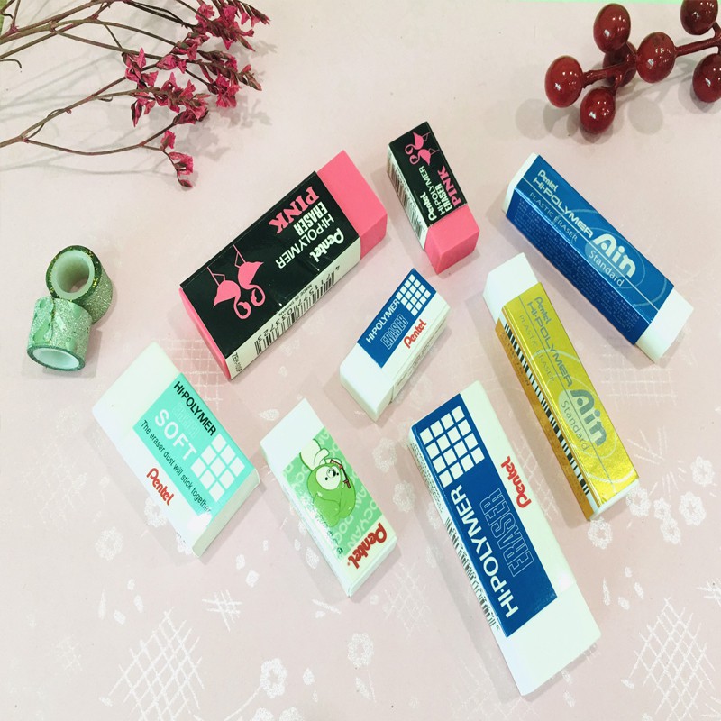Gôm Tẩy Pentel Siêu Mềm Siêu Sạch ZEH