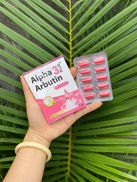10 Viên Kích Trắng Alpha Arbutin Thái
