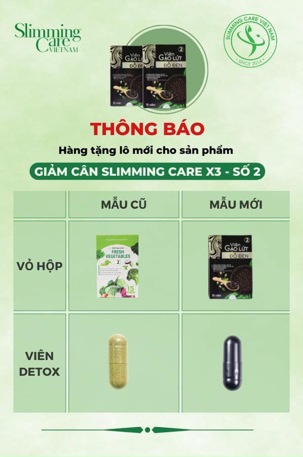 Giảm Cân Slimming Care Slimaura X3 - Phiên Bản Cải Tiến 2025