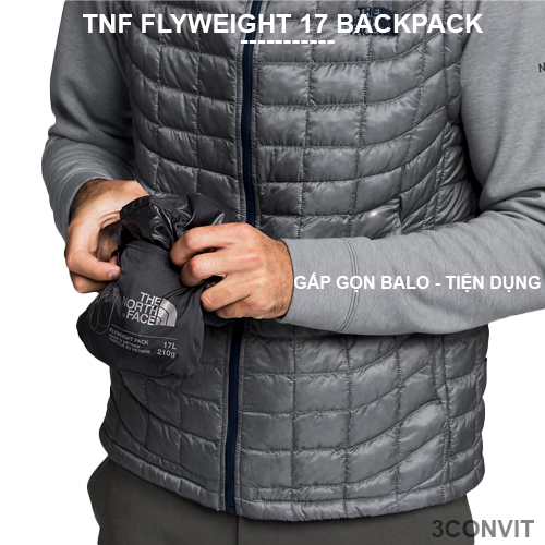 Balo gấp gọn  TNF 17L