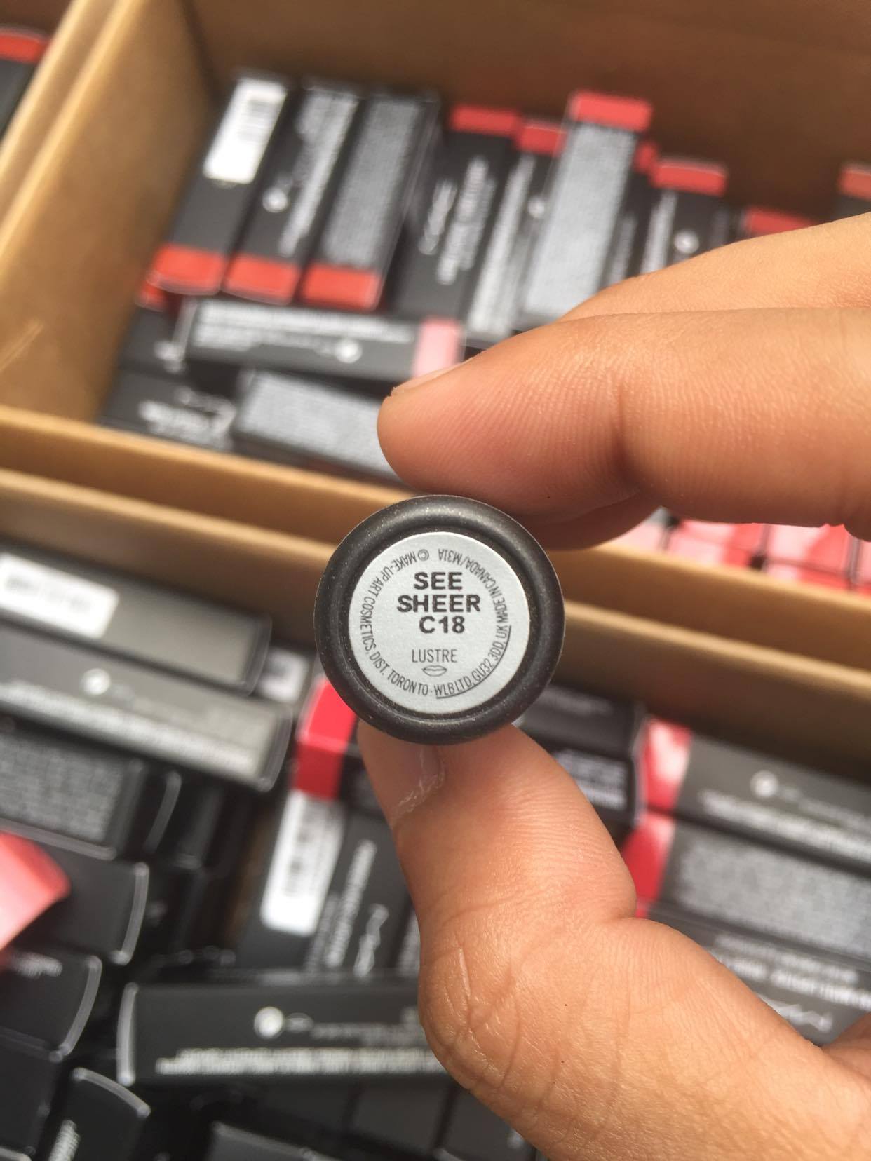 [HCM]Son Mac SEE SHEER 520 màu hồng đào