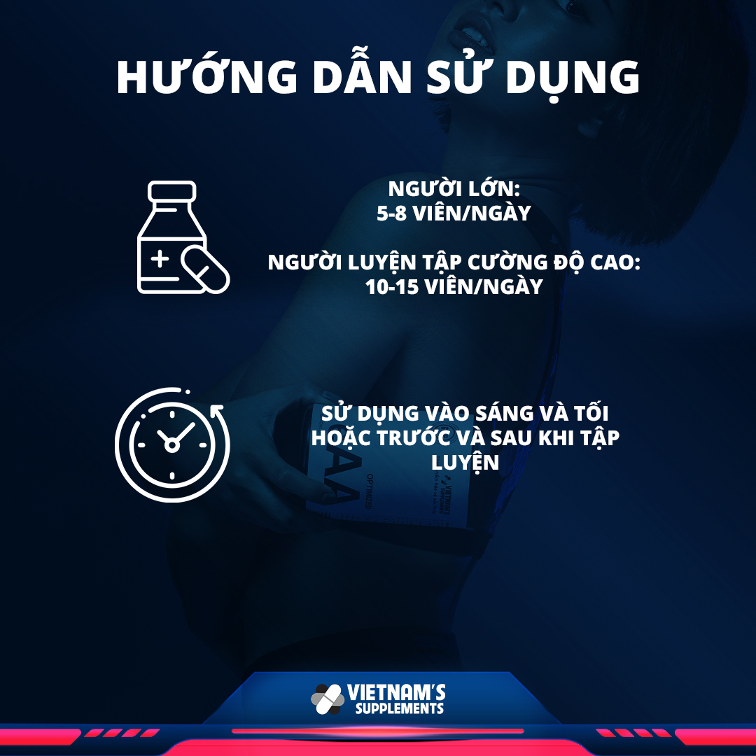 [THỰC PHẨM BẢO VỆ SỨC KHOẺ] Optimized EAA - Bổ sung amino acid