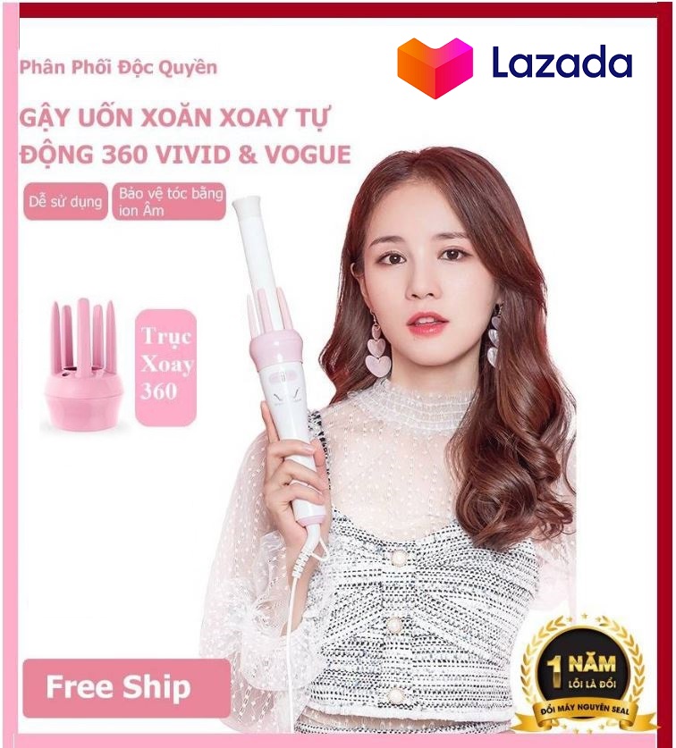 BÁO GIÁ MÁY ĐÁNH GIÀY MINI TỰ ĐỘNG CẢM ỨNG BẬT TẮT VÔ CŨNG TIỆN LỢI | Shopee Lazada Sendo Tiki mới nhất 60 Máy Uốn Tóc ViVi MiNi Tự Động 360 Độ 40W -Uốn Lọn Gợn Sóng Tiện Lợi Dễ Dàng, Tốc độ uốn 200 vòng/ 1 phút, Điện áp 220V (Trắng hồng)