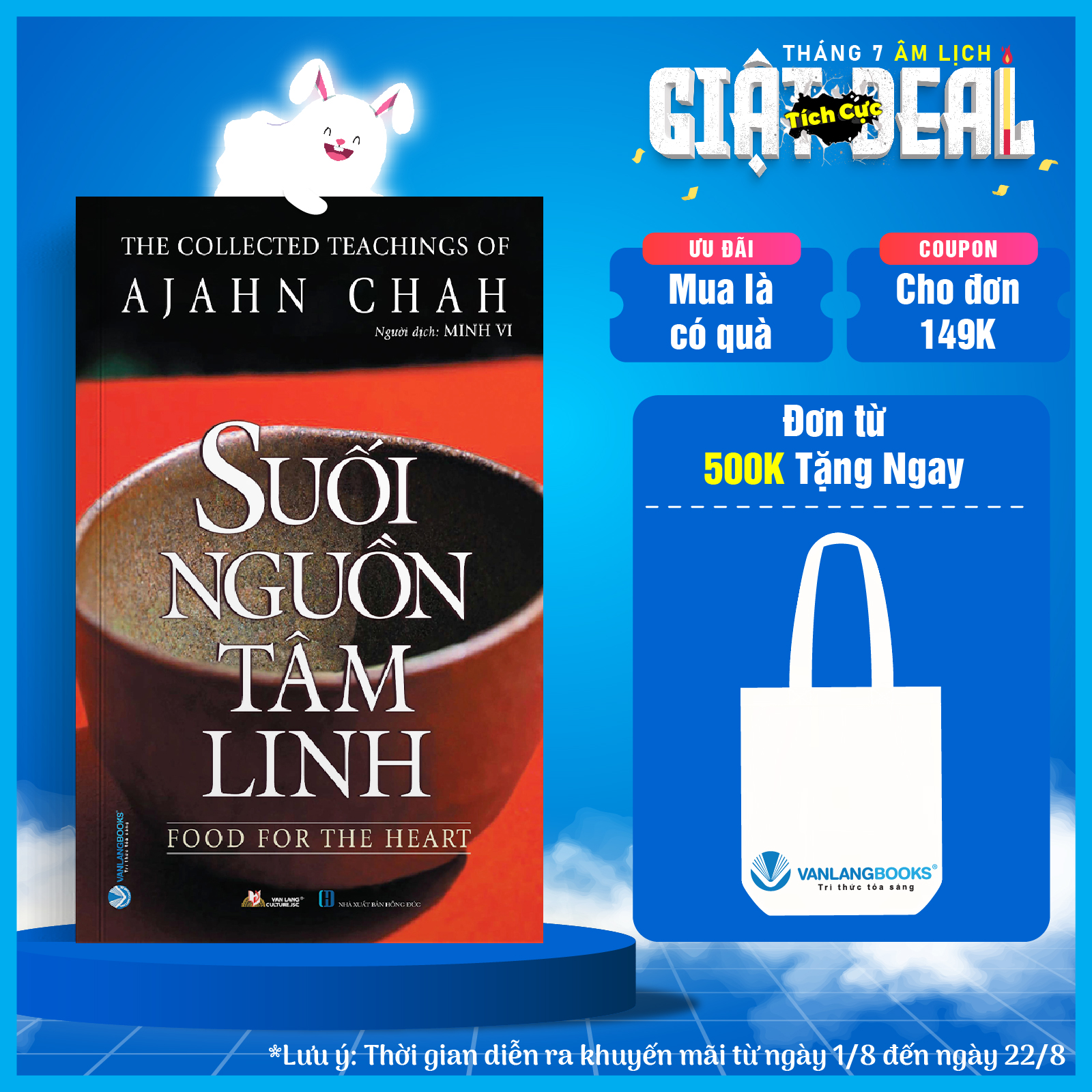 Sách Suối Nguồn Tâm Linh - Ajahn Chah -Vanlangbooks