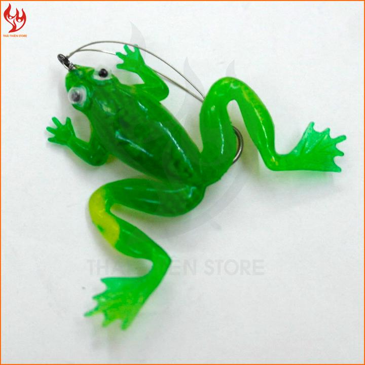 [HCM]Mồi giả nhái xanh