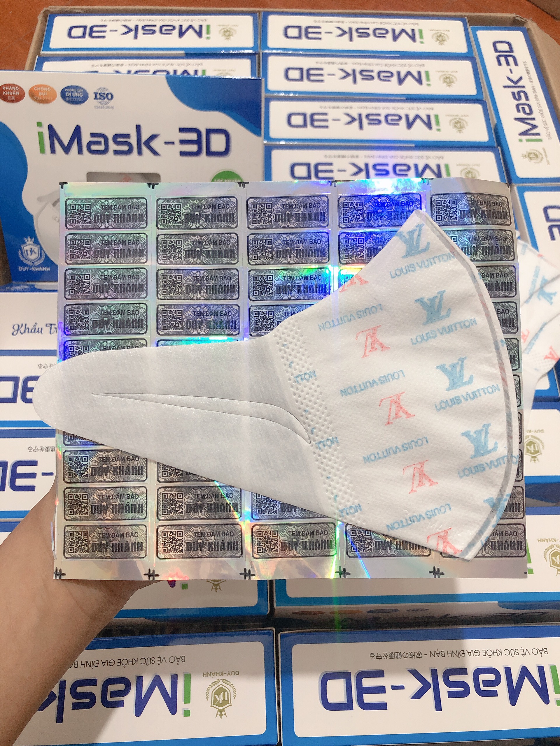 Hộp 50 chiếc khẩu trang 3D iMask