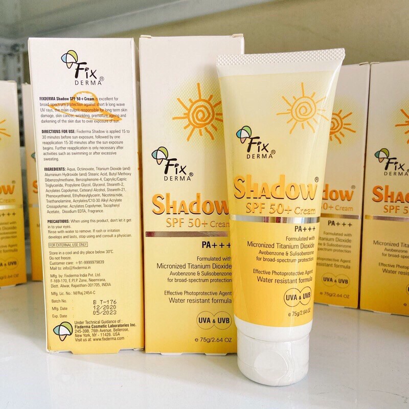 Kem Chống Nắng Fixderma Shadow Gel SPF 30,SPF 50 +(75g)