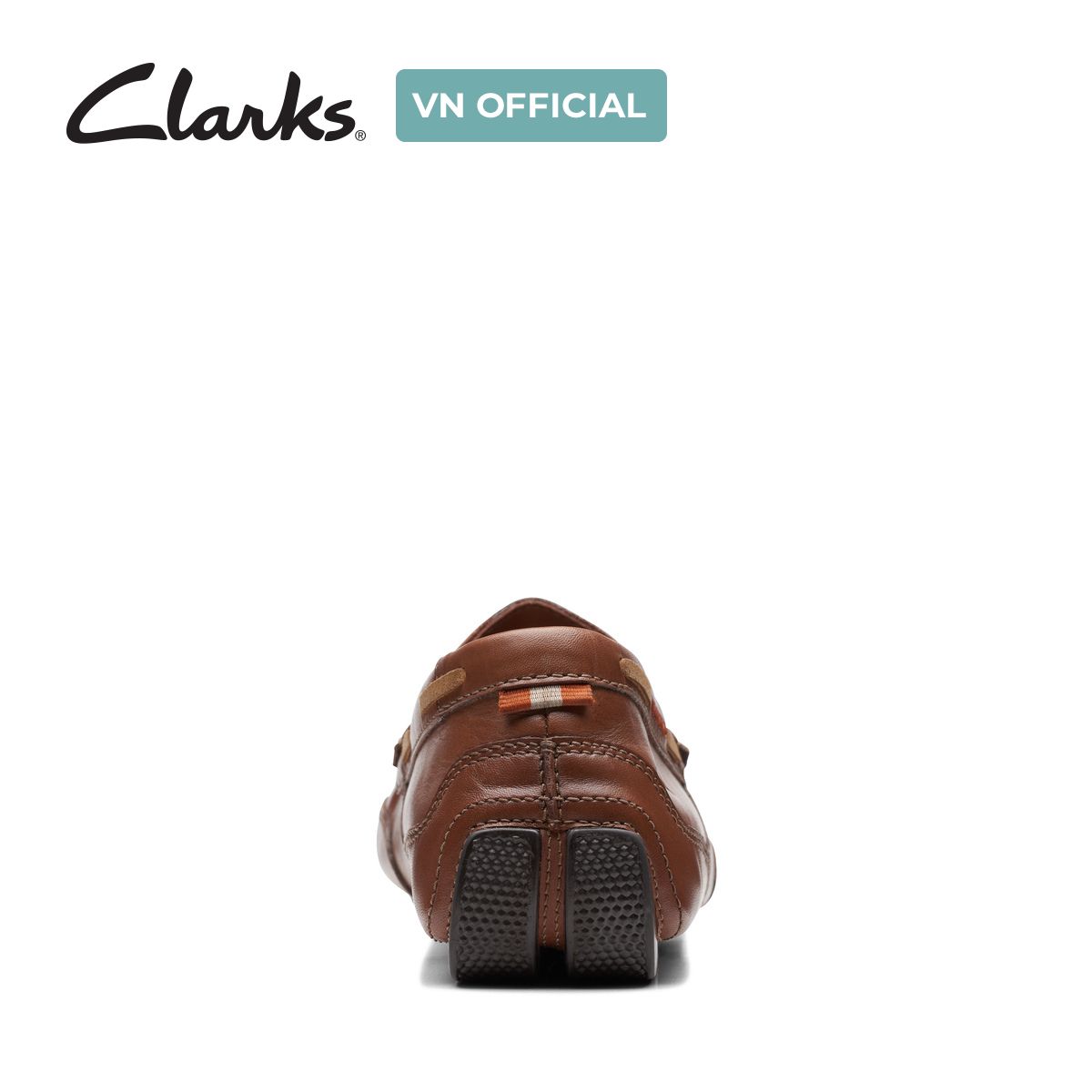 Giày Lười Da Nam Clarks - Markman Seam