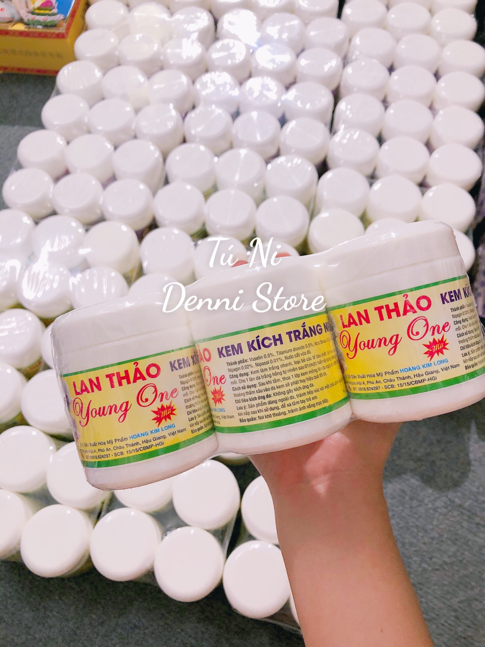 Kem Tẩy Lan Thảo trắng da 100g - Kem Lan Thảo - Như Mai tẩy trắng da