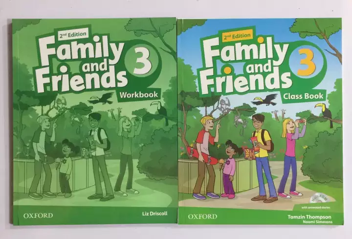 Family and Friends 3 ( Classbook+ workbook) 2nd edition