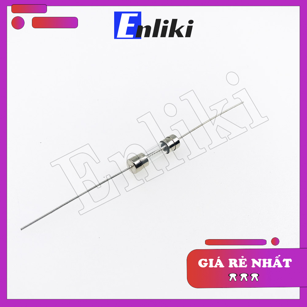 Cầu Chì 20A 5x20mm Chân Cắm 250VAC