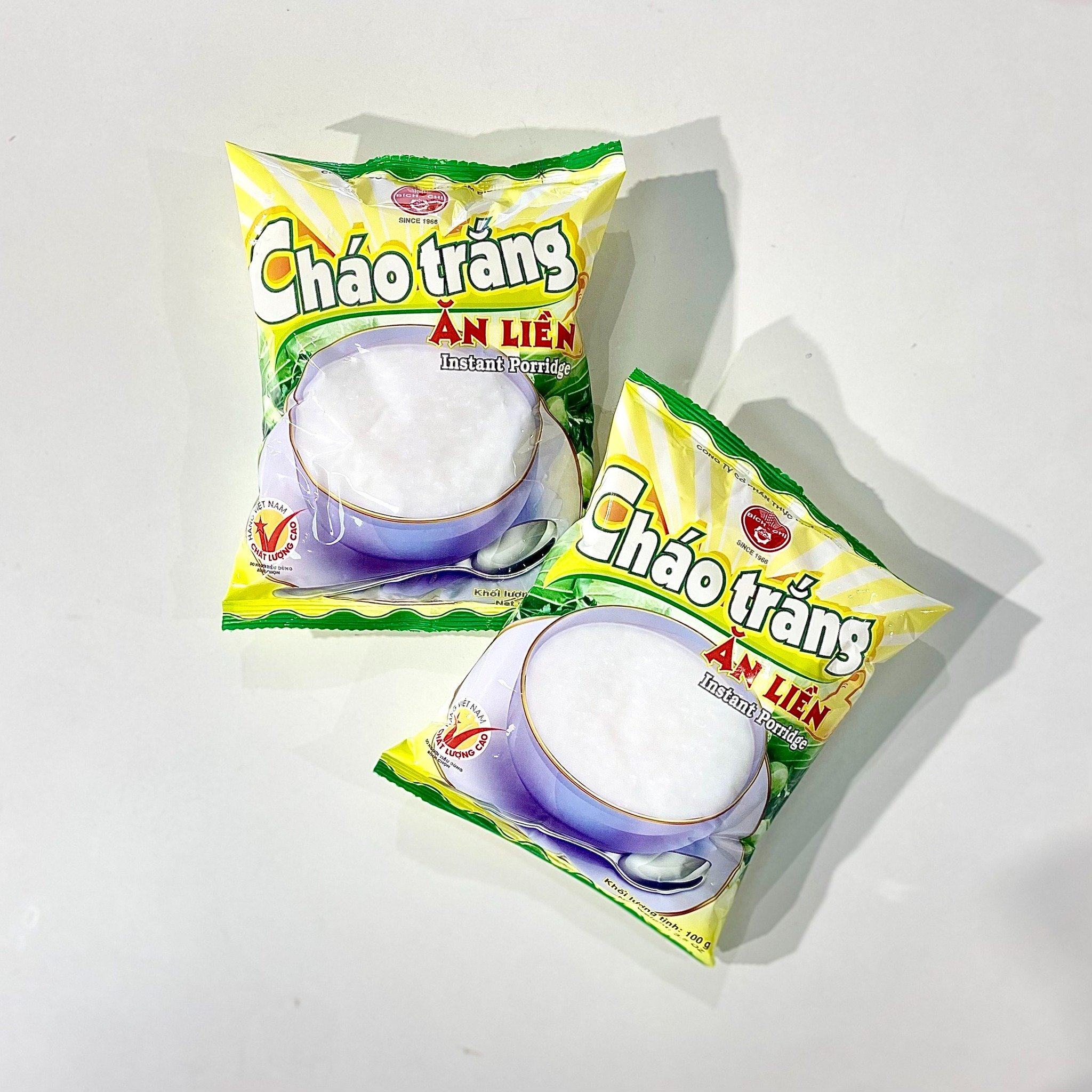 Combo 10 gói Cháo trắng ăn liền Bích Chi