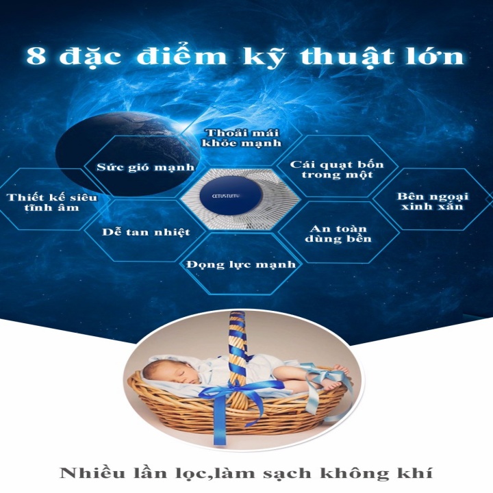 - Quạt cánh siêu âm kiểu đứng
