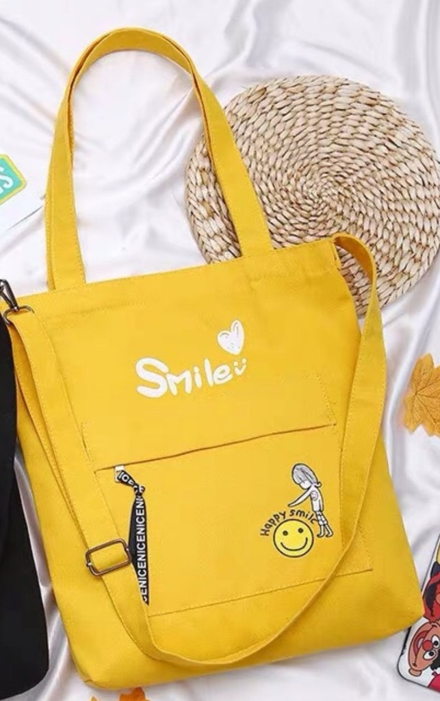 túi tote thời trang smile trái tim s40