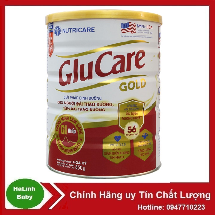 Sữa bột Glucare gold 900g