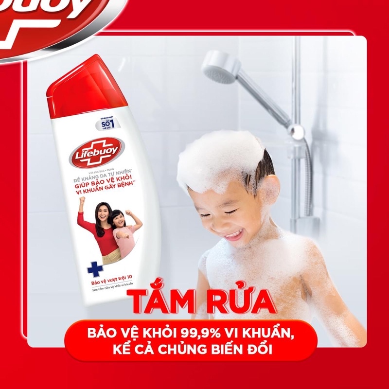 Sữa tắm Lifebuoy  240g (Hàng khuyến mãi)