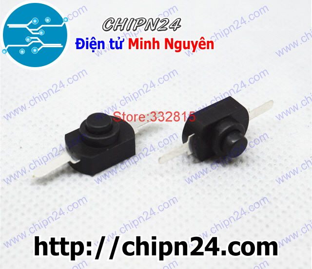 Công tắc đèn pin 2p 1208yd đen