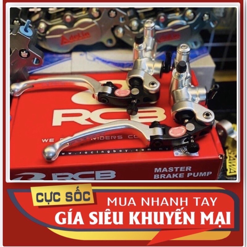 Tay thắng bình dầu rời rcb chính hãng 14mm,17mm,tay col s1