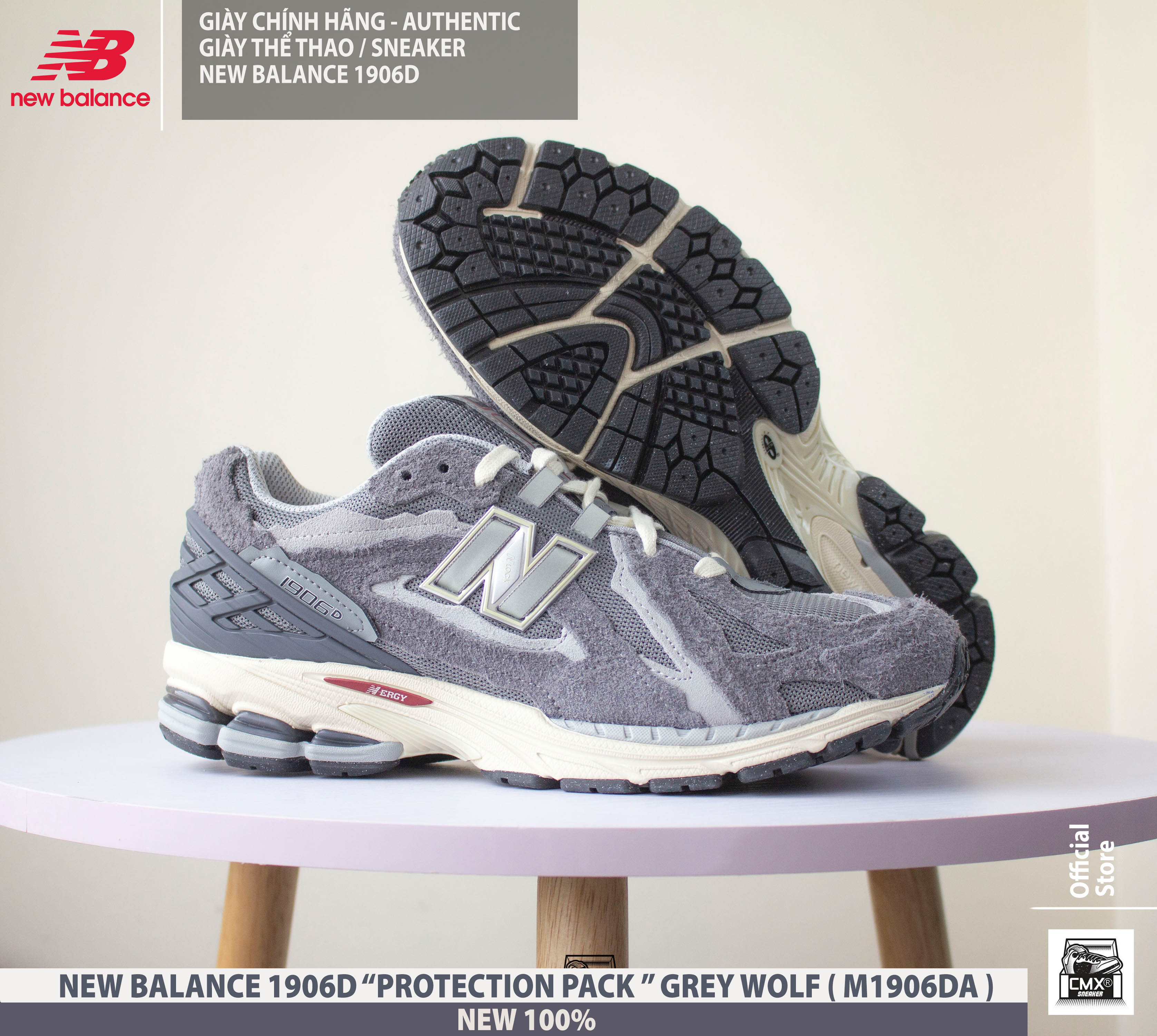 😘 [ HÀNG CHÍNH HÃNG CÓ SẴN ] Giày New Balance 1906D GREY WOLF ( M1906DA ) - AUTHENTIC 100%
