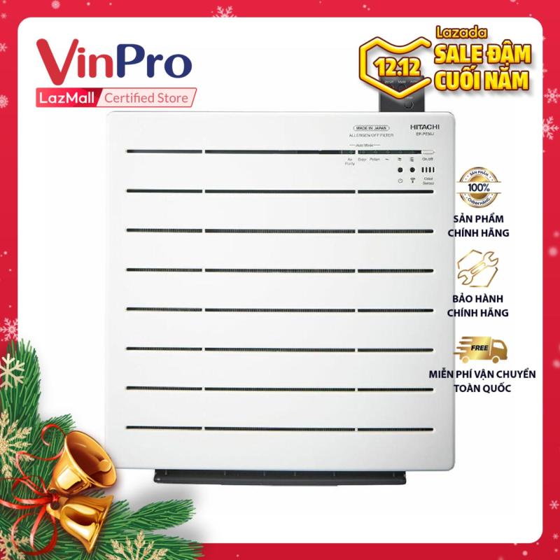 Bảng giá Máy lọc không khí Hitachi EP-PZ30J ( Màu Trắng ) , Công suất 43W, Màn lọc hiệu suất cao - Bảo hành 12 tháng - Hàng chính hãng