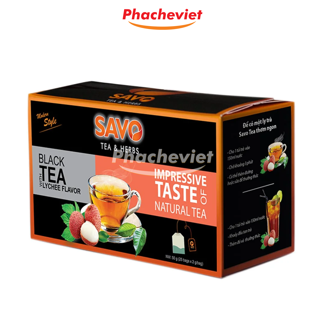 Các loại trà savo hộp 40g