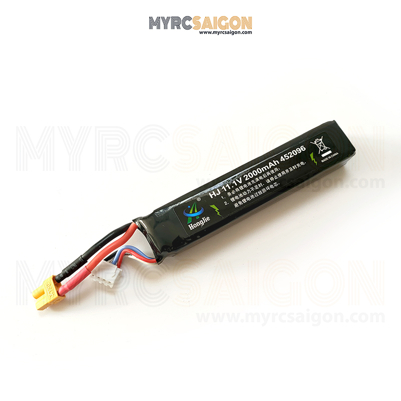 Pin LIPO HJ-452096 11.1V 2000mah 30C