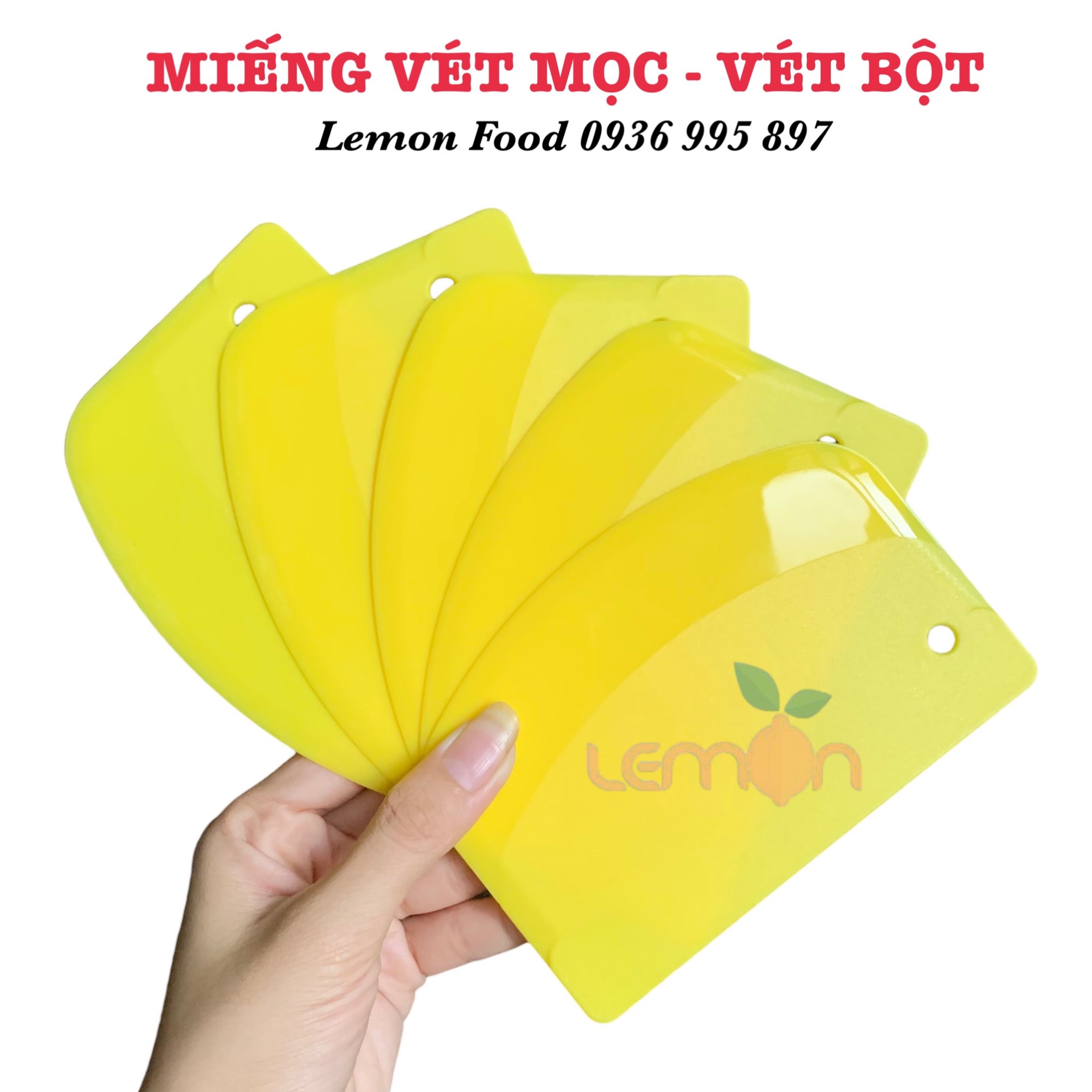 Miếng vét mọc, miếng vét thịt, vét bột, cắt bột bằng nhựa tốt