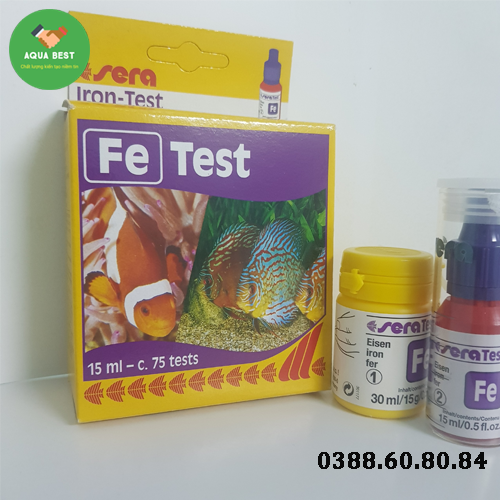 [HCM]Test Fe Sera - Hộp sắt Sera Đức