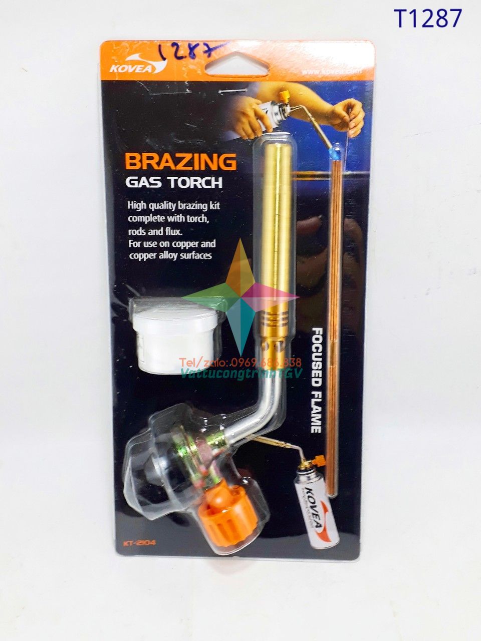 Đầu khò gas đơn kovea kt-2104 hàng korea
