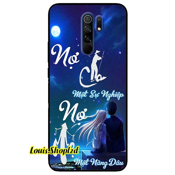 [HCM]Ốp Lưng Dành Cho Xiaomi Redmi 9 - Nợ Cha Nợ Mẹ