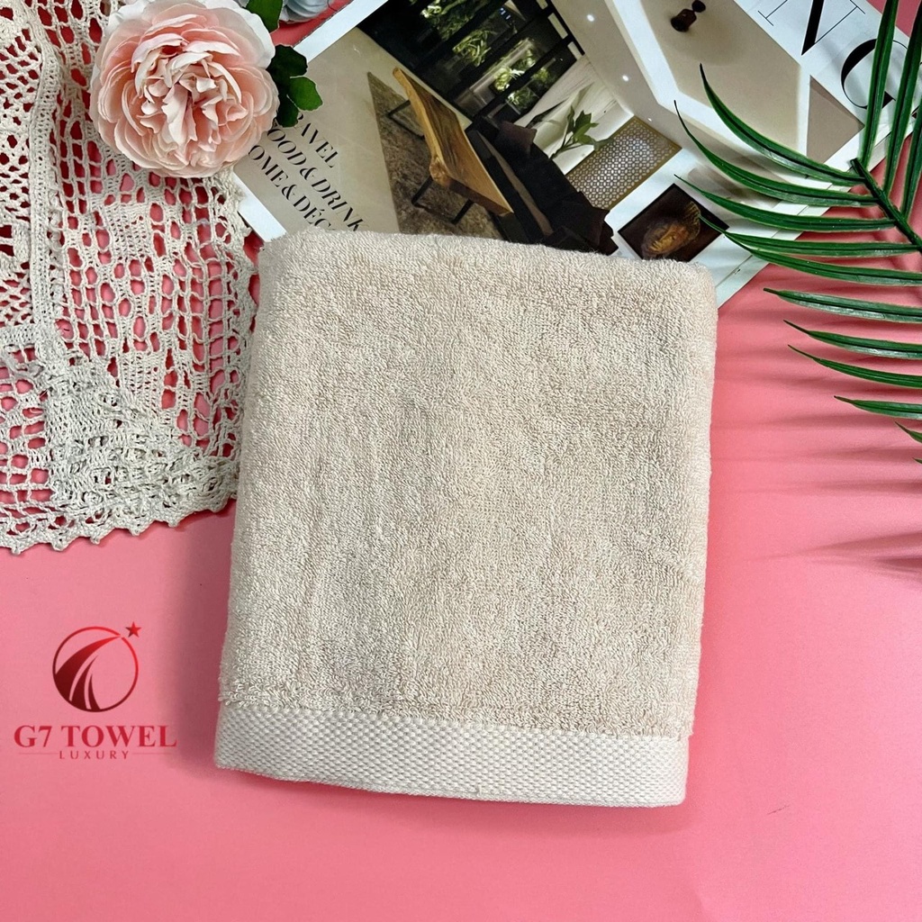 Set 4 khăn gội hàng dư đẹp size 80cm