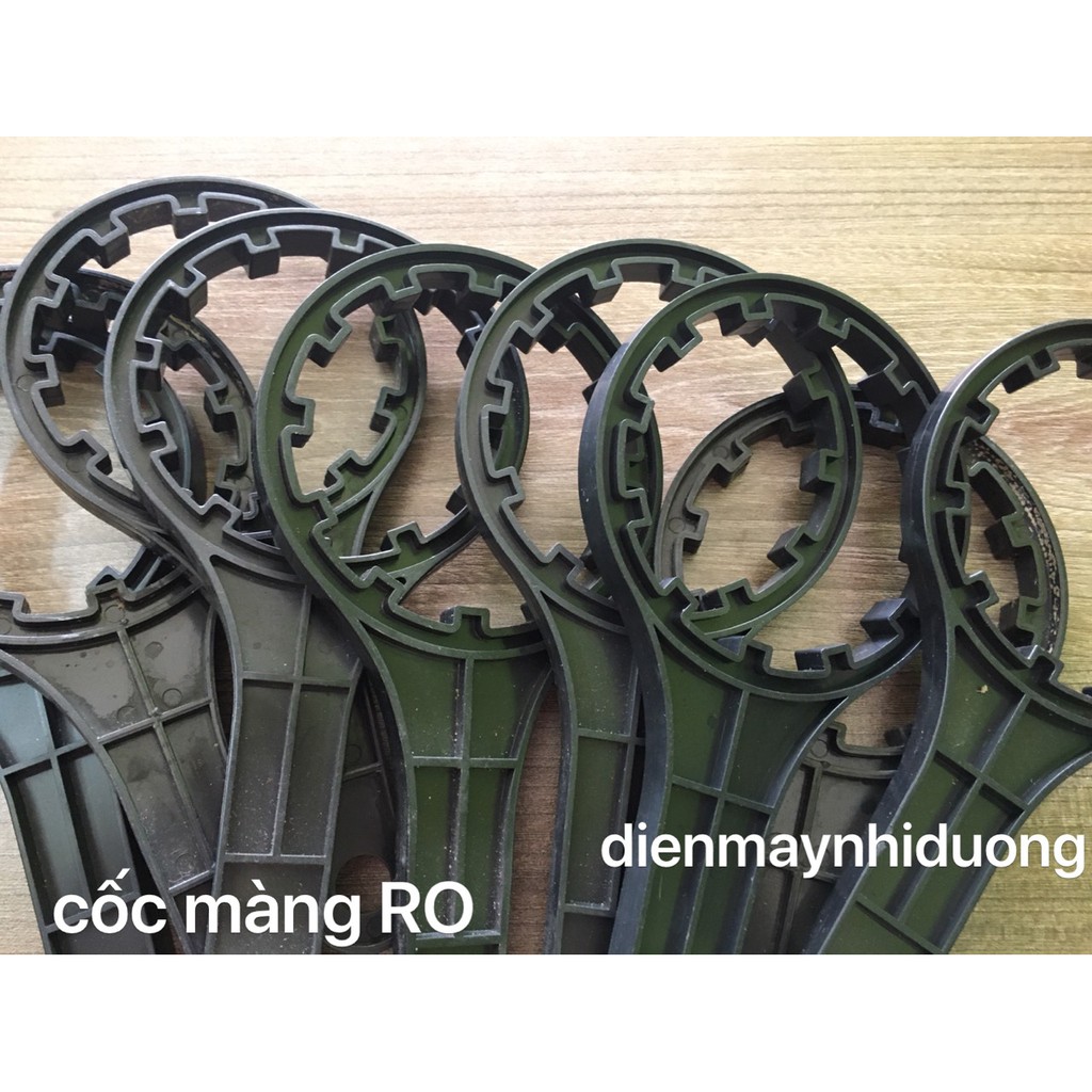 Bộ 2 tay vặn  mở cốc lọc thô 10ich