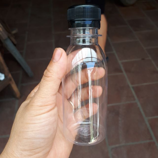 Combo 50 chai nhựa 250ml nắp đen