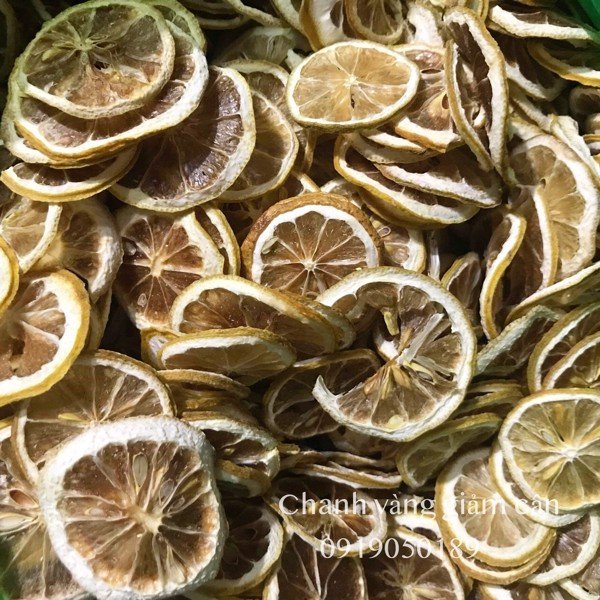 Trà giảm cân chanh vàng handmade gói dùng thử