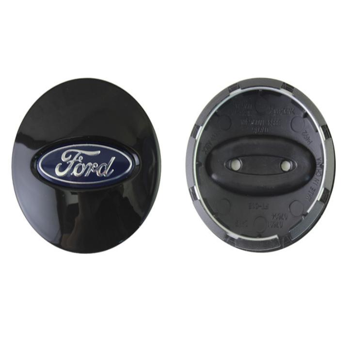 1 chiếc logo chụp mâm bánh xe ô tô, xe hơi Ford đường kính 65mm  FORD-65D ( Màu đen)