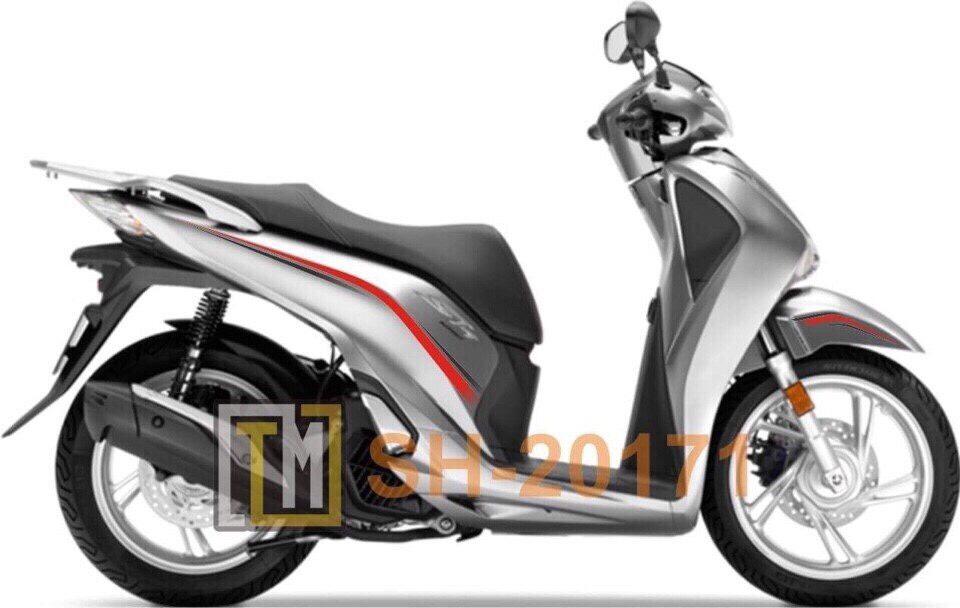 bộ tem chỉ sườn phản quang 3m cho sh 2017-2019  ( màu đỏ bạc , bạc vàng , xanh bạc)