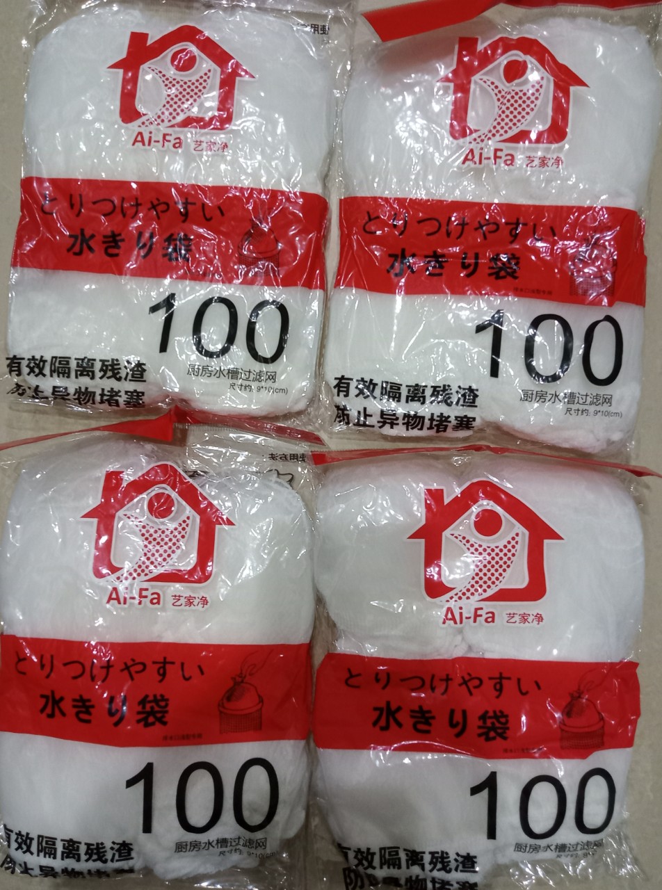 Bịch 500 Túi Lưới Lọc Rác Bồn Rửa Chén, Bát