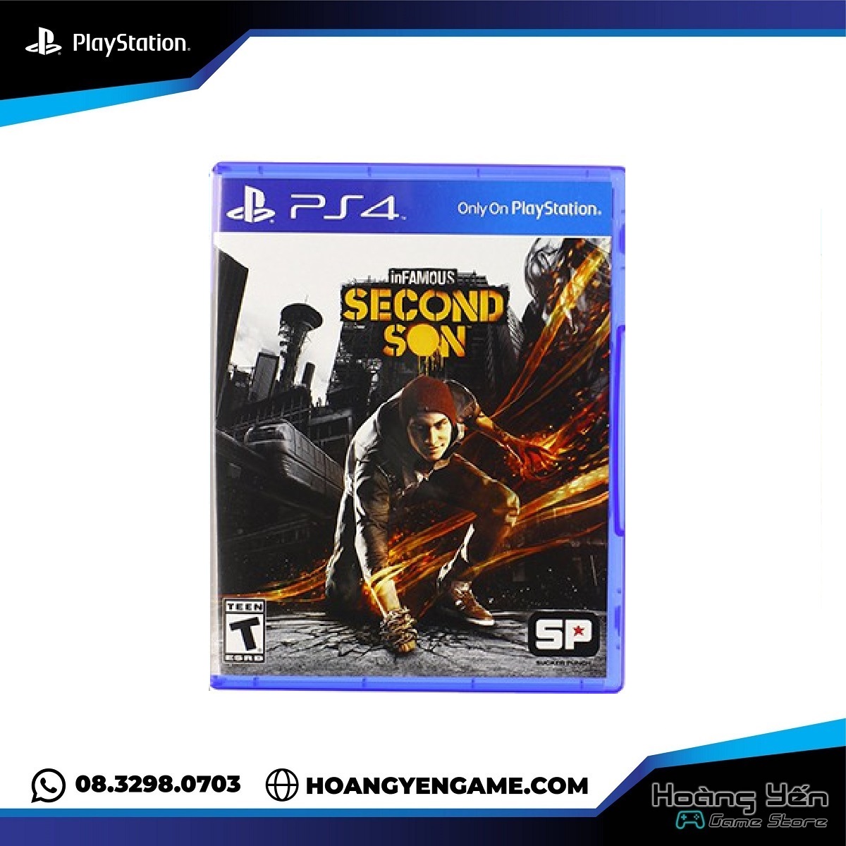 [Hcm]Infamous Second Son Ps4 Game Disc