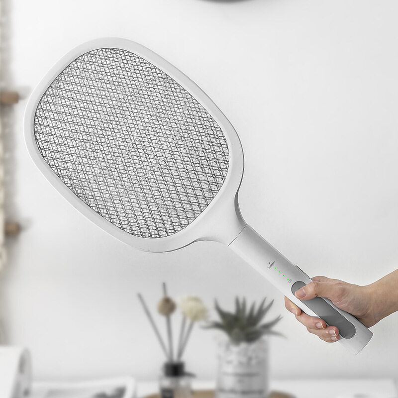 Taidu USB rechargeable mosquito racket lithium battery powered multi-function mosquito repellent with luminous