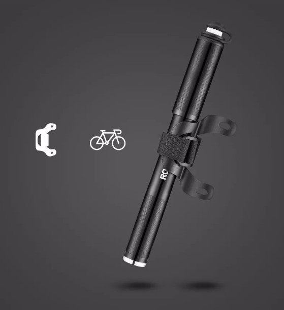 Rockbros Bơm mini Xe đạp Có đồng hồ đo áp suất