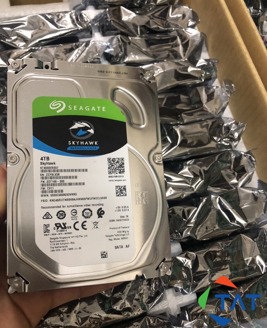 Ổ cứng HDD Seagate1TB- 2TB Skyhawk (Chuyên Camera)