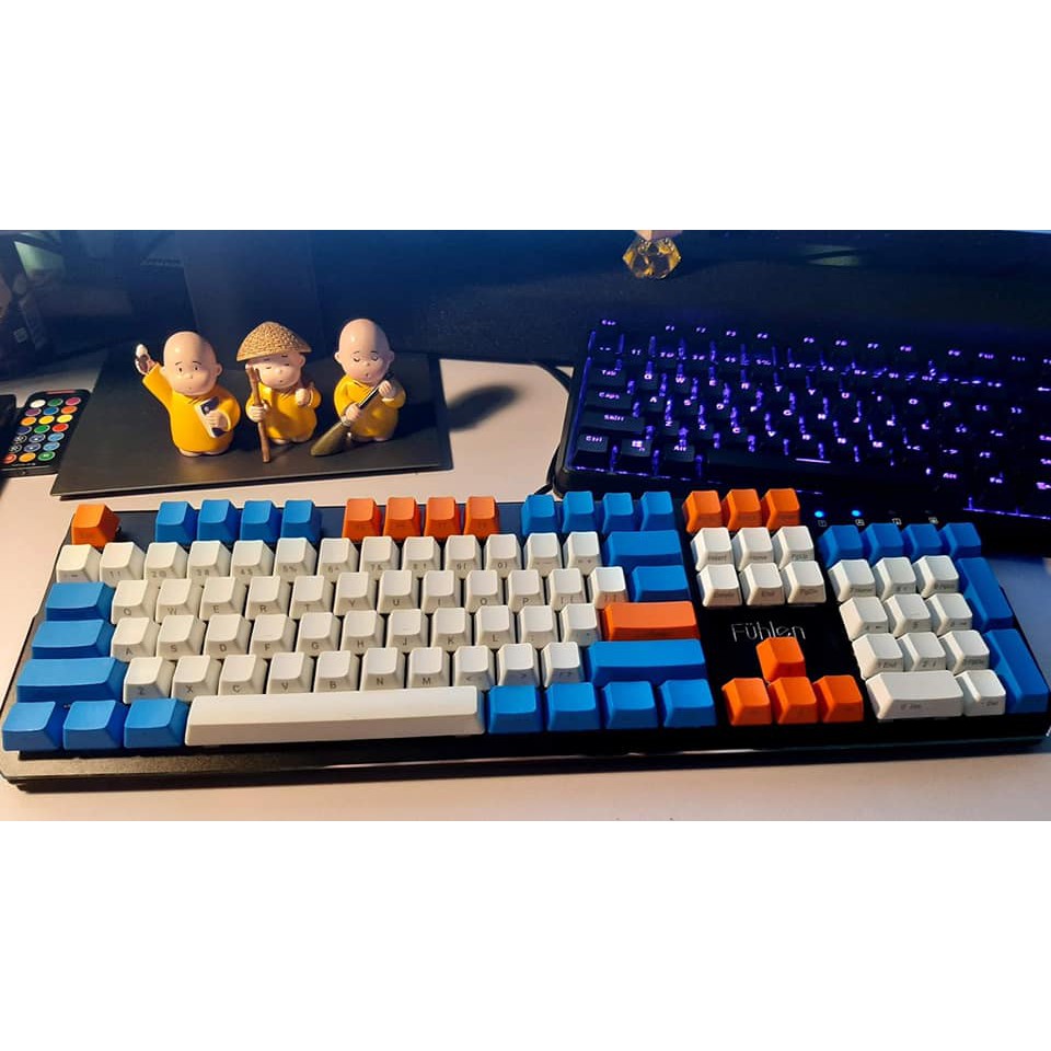 [Mã ELFLASH5 giảm 20K đơn 50K] KEYCAP PBT CARBON OEM Profile 104 PHÍM