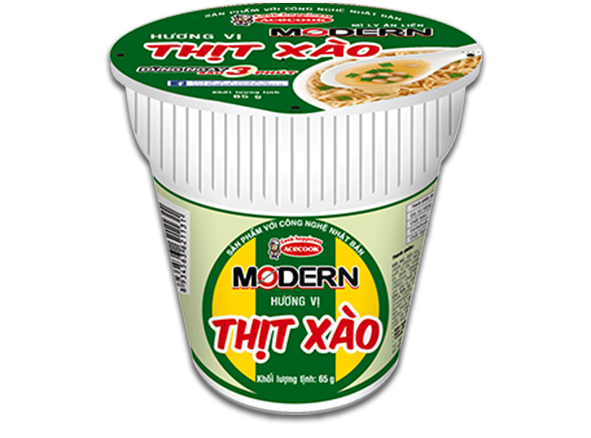 Mỳ ly lẩu thái tôm Modern 67g thùng 24 gói
