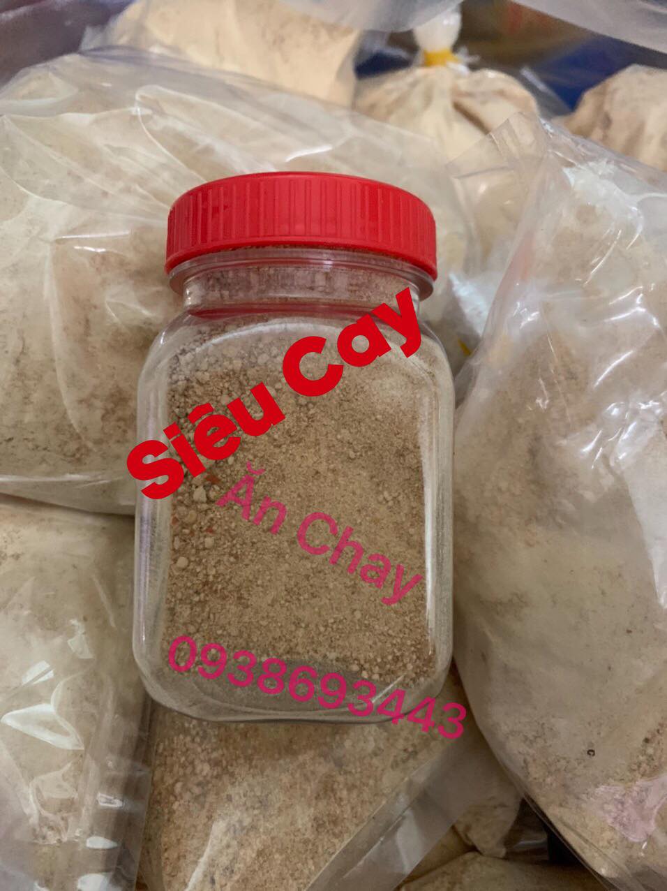 Muối tỏi bột SIÊU CAY 100g hủ