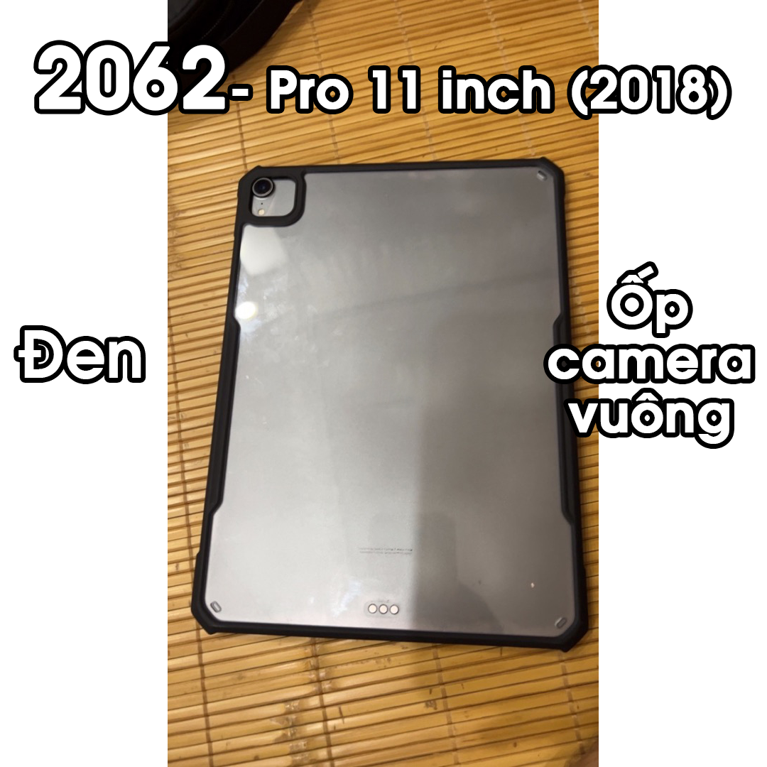 [Hỏa Tốc HCM] Ốp lưng XUNDD iPad Pro 11 inch (2018) (BEETLE SERIES) Chống shock, Mặt lưng trong suốt, Viền TPU