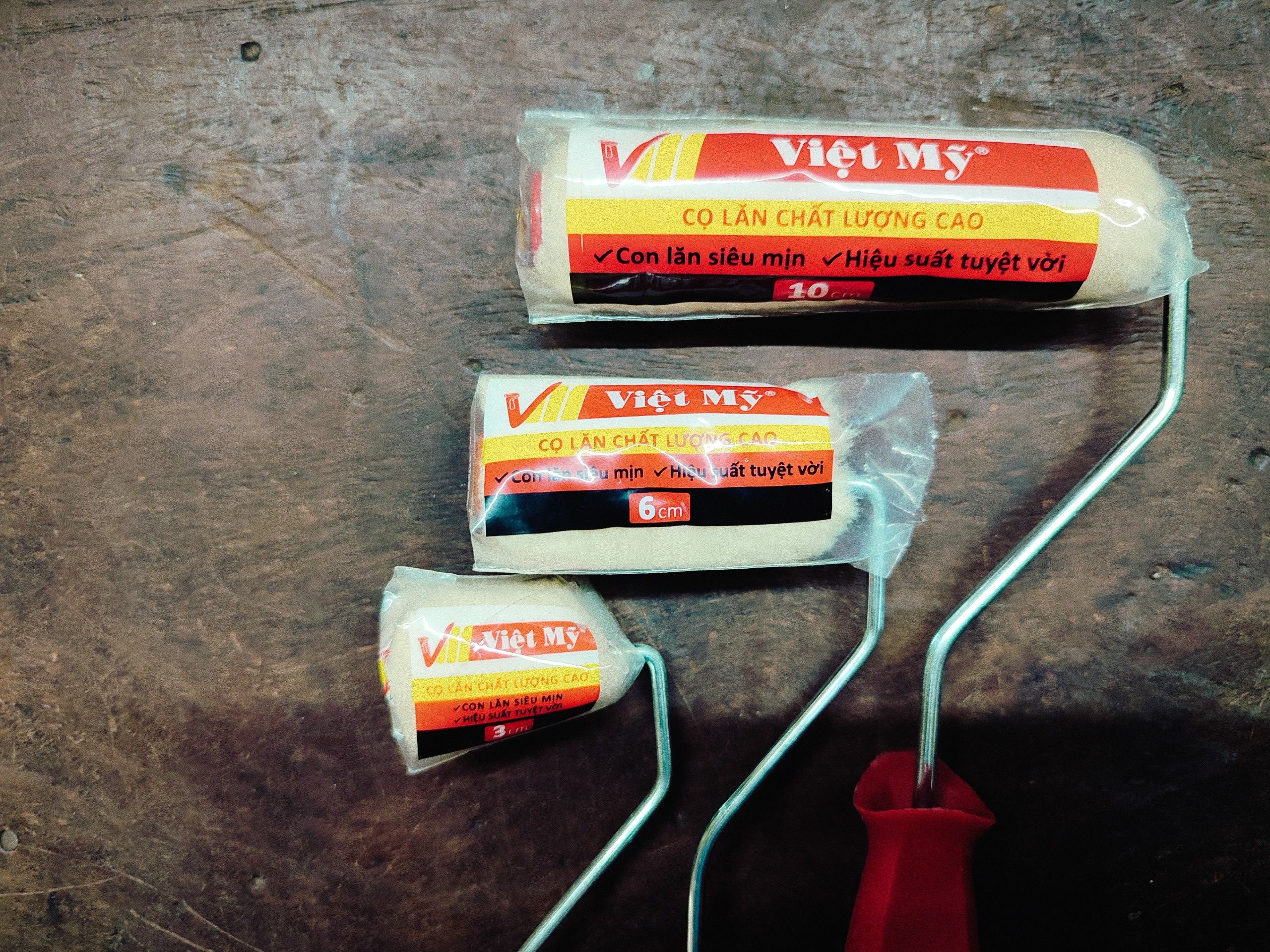 CỌ LĂN SƠN VIỆT MỸ 3CM - 10CM (CÁN ĐỎ)
