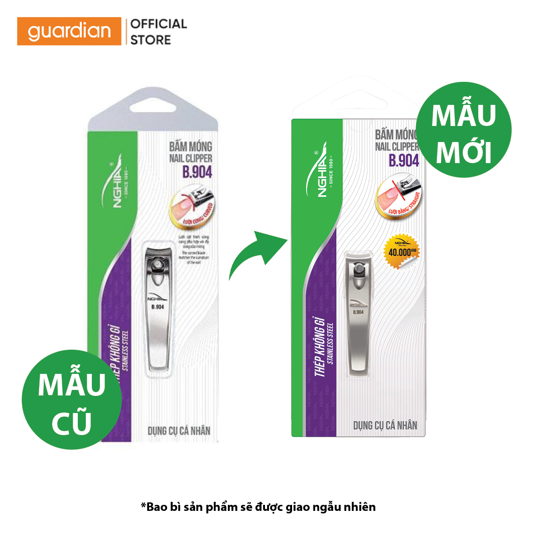 Bấm Móng Nhỏ Vỉ Giấy B-904 Kềm Nghĩa