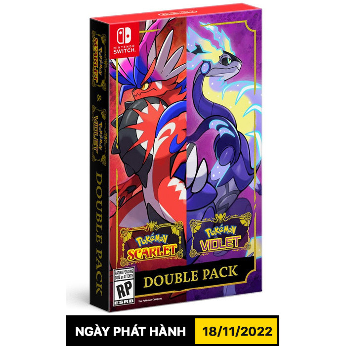 GAME POKÉMON SCARLET & VIOLET CHO MÁY NINTENDO SWITCH