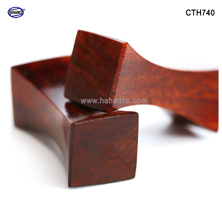 Bộ 10 gác đũa gỗ Mun Sọc /Trắc - tiện dụng và sang trọng trên bàn ăn